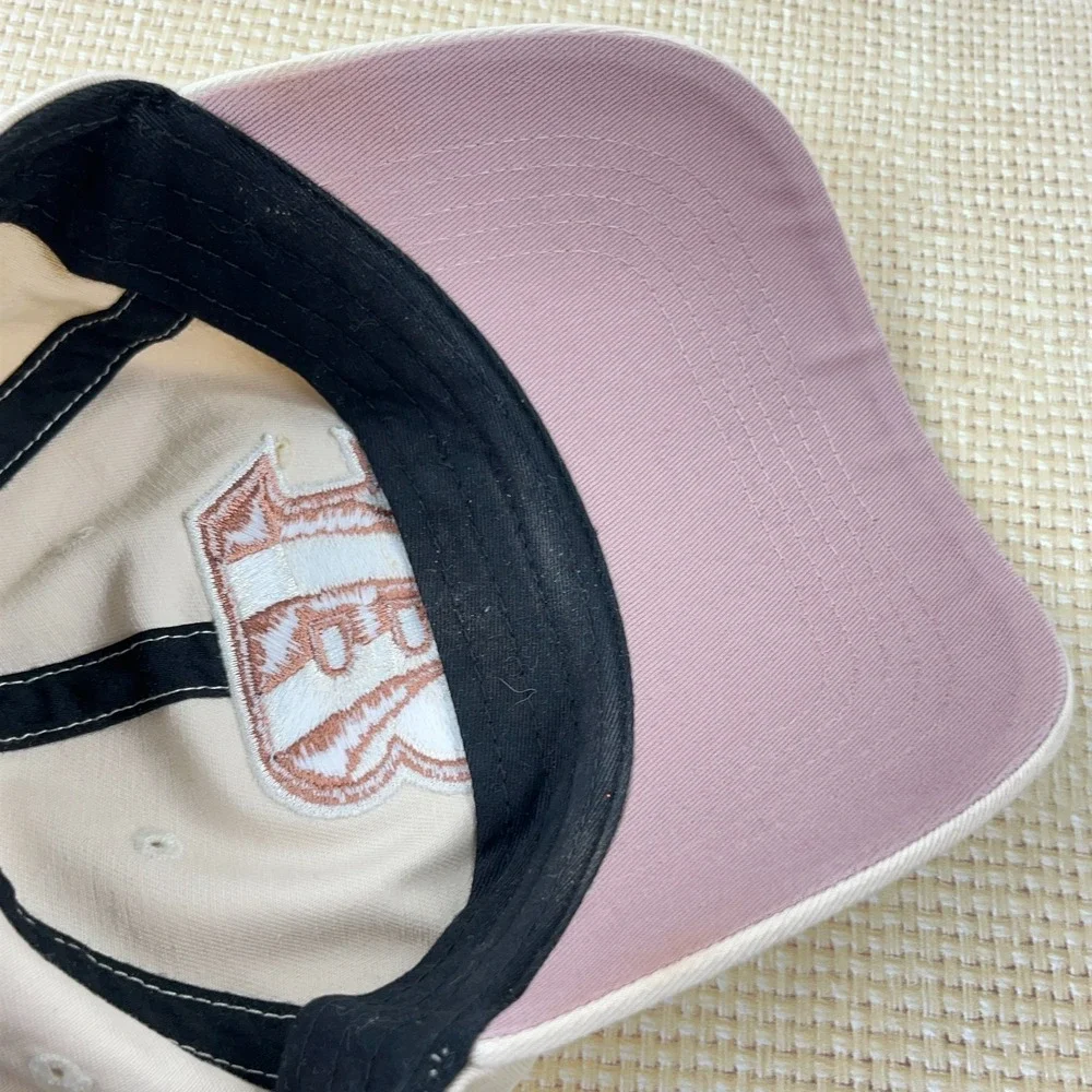 Cincinnati Bengals Hat Cap Strap Back Womens Tan Rose Gold Ladies Dad Adjustable